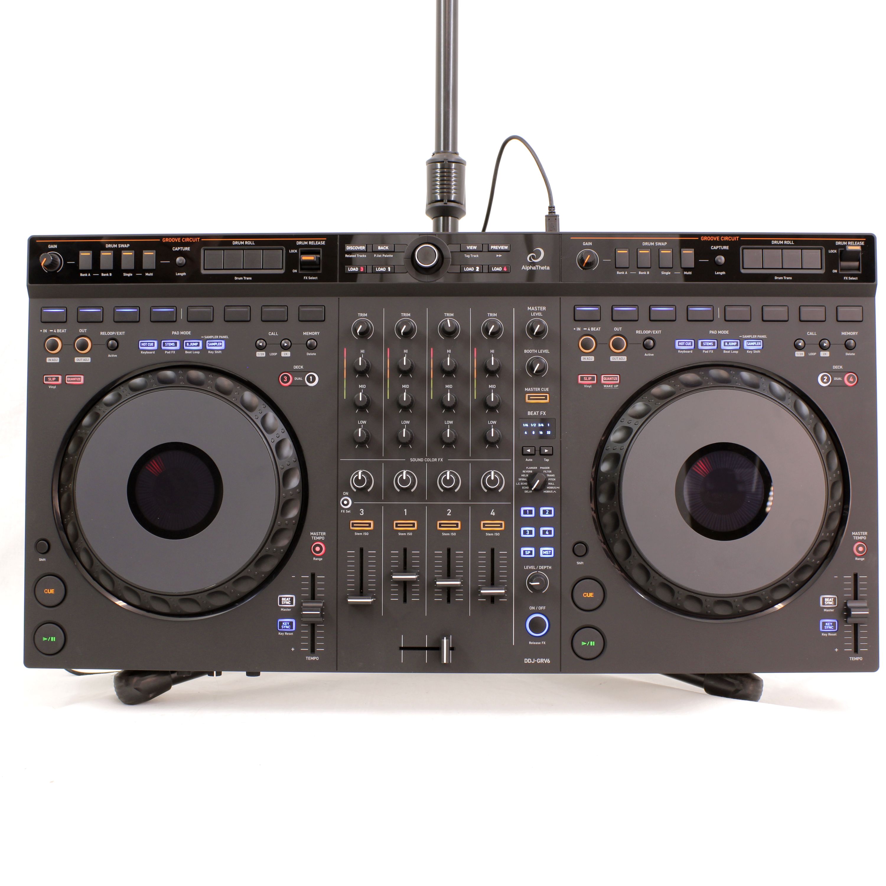 Controlador Dj Pioneer DJ AlphaTheta DDJ-GRV6 OPENBOX