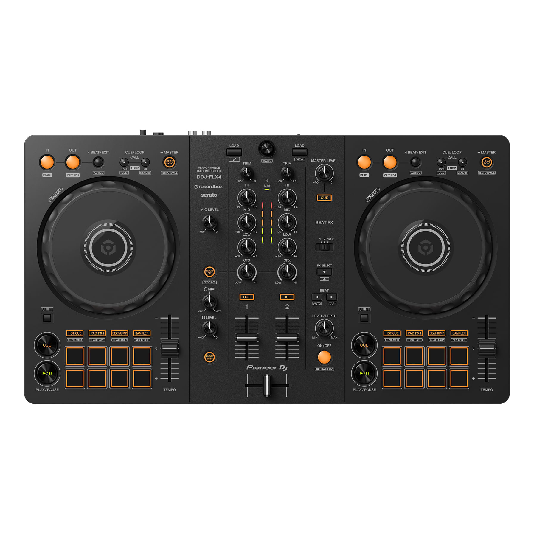 Controlador DJ Pioneer DJ DDJ-FLX4 foto 3