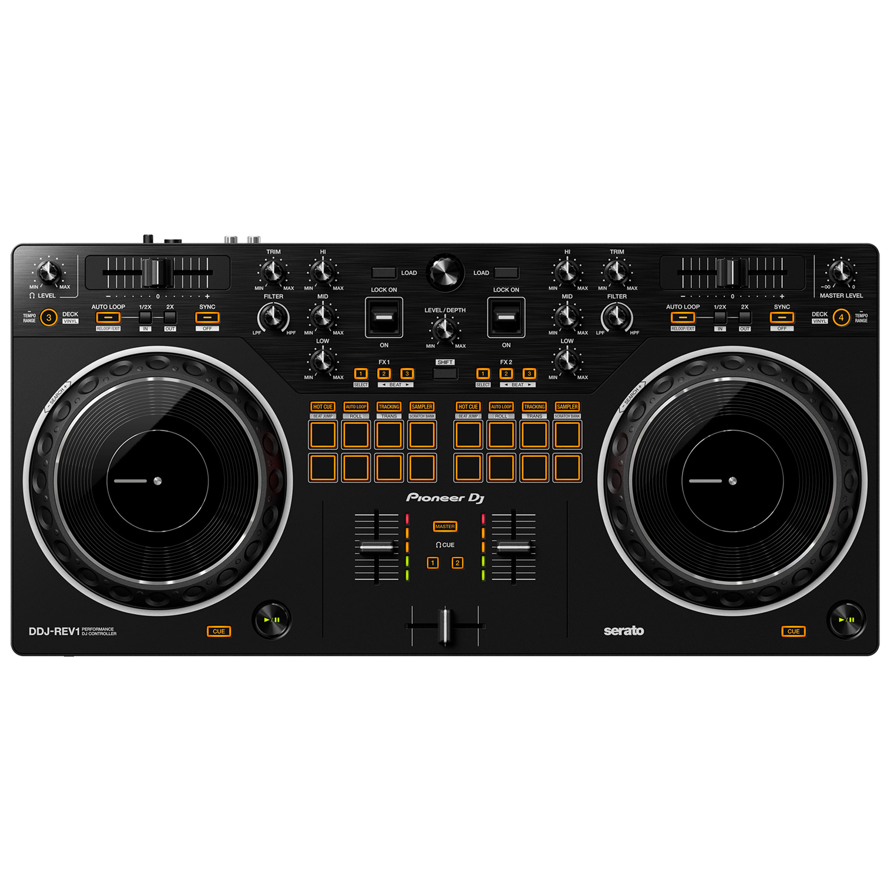 Controlador DJ Pioneer DJ DDJ-REV1 - Black foto 3