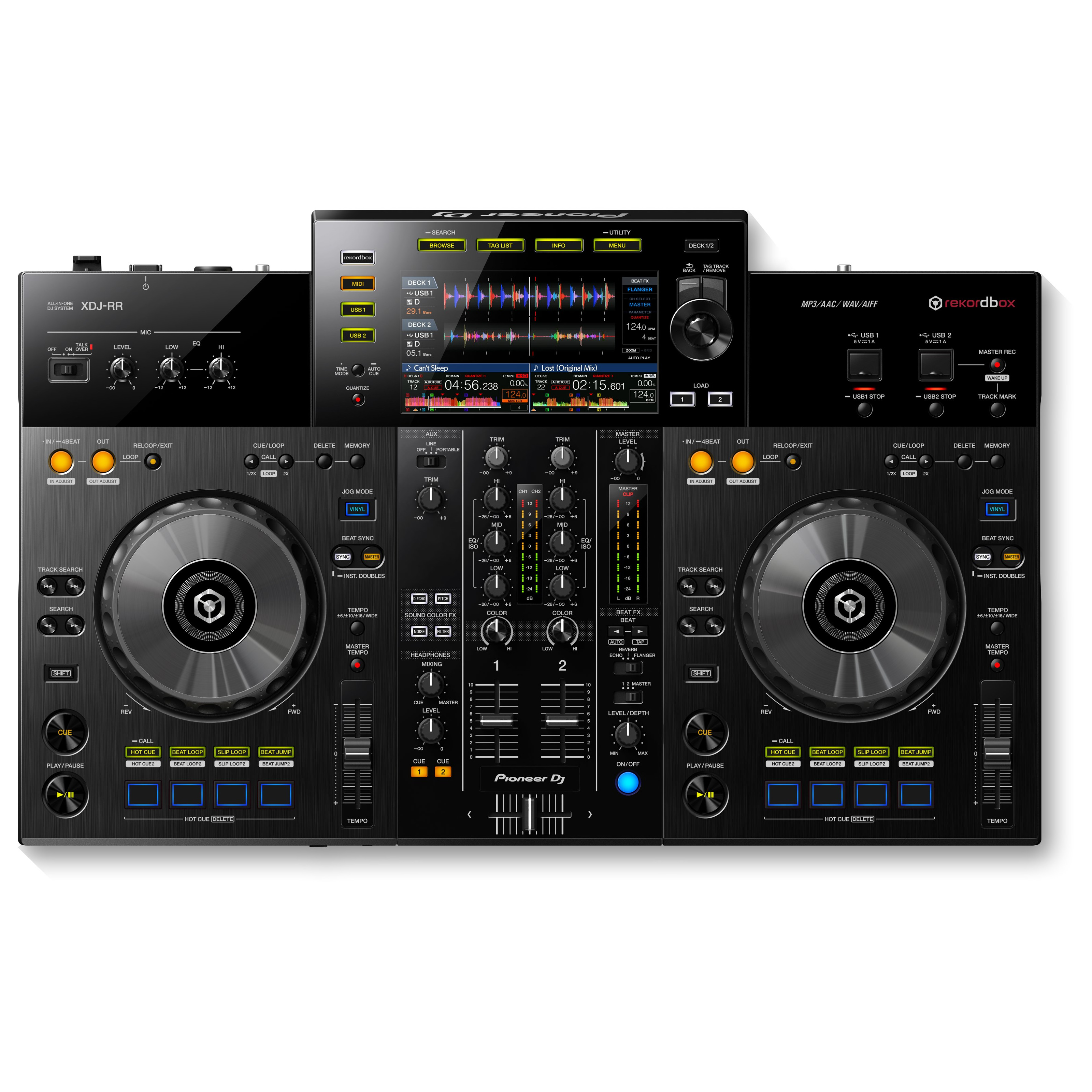 Controlador dj Pioneer DJ XDJ-RR - color negro foto 4