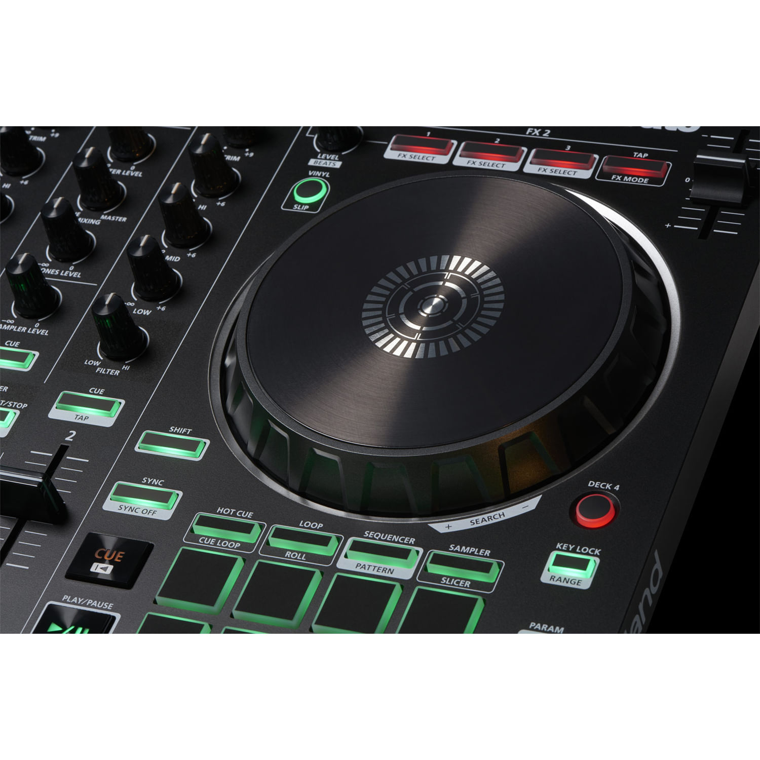 Controlador dj Roland DJ-202 foto 2