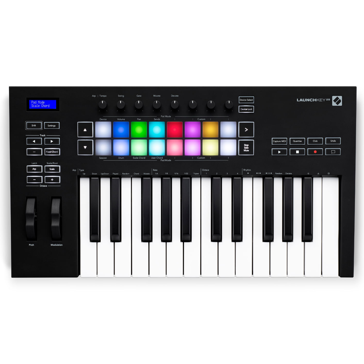 Controlador MIDI Novation Launchkey 25 MK3
