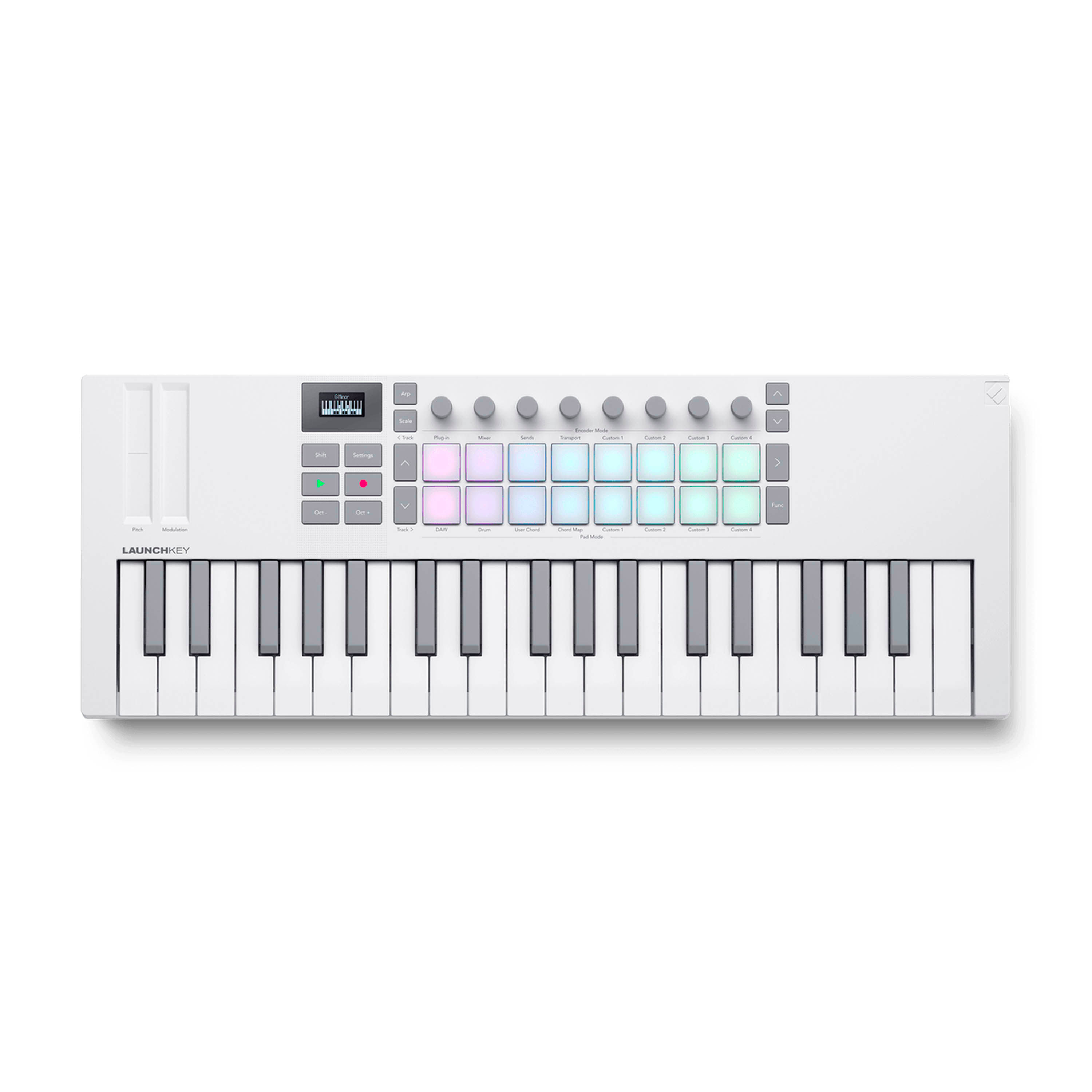 Controlador midi Novation Launchkey 37 MK4 - White mini