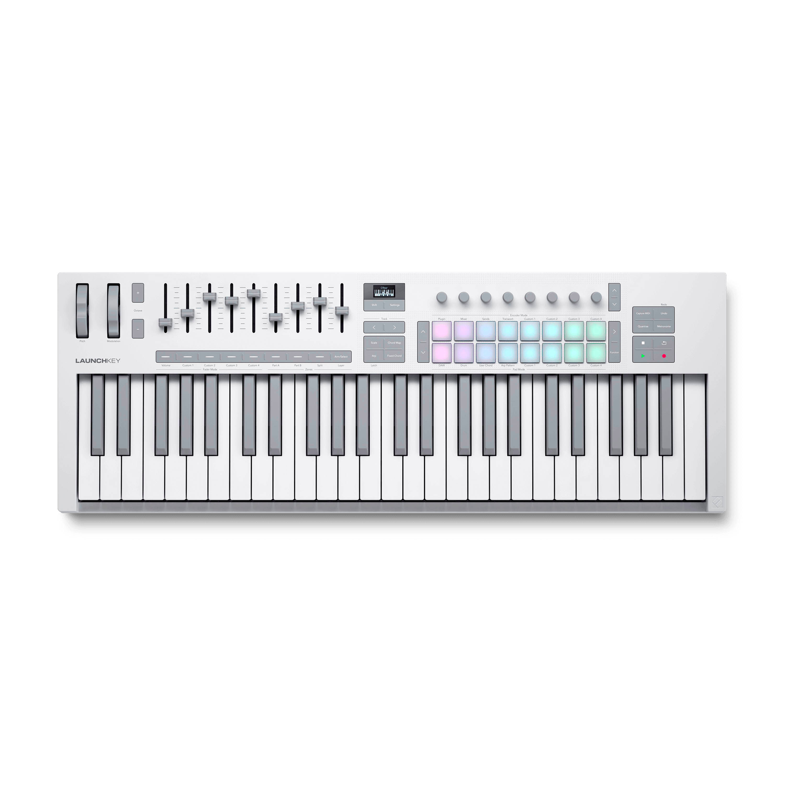 Controlador midi Novation Launchkey 49 MK4 - White