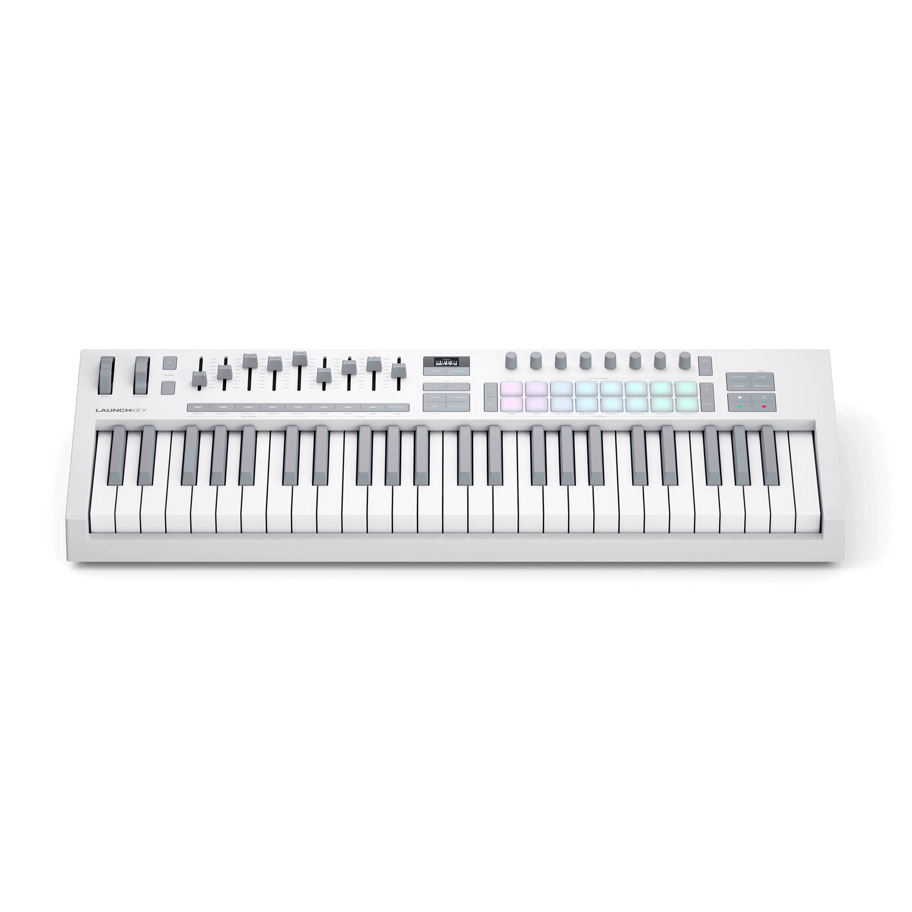 Controlador midi Novation Launchkey 49 MK4 - White foto 2