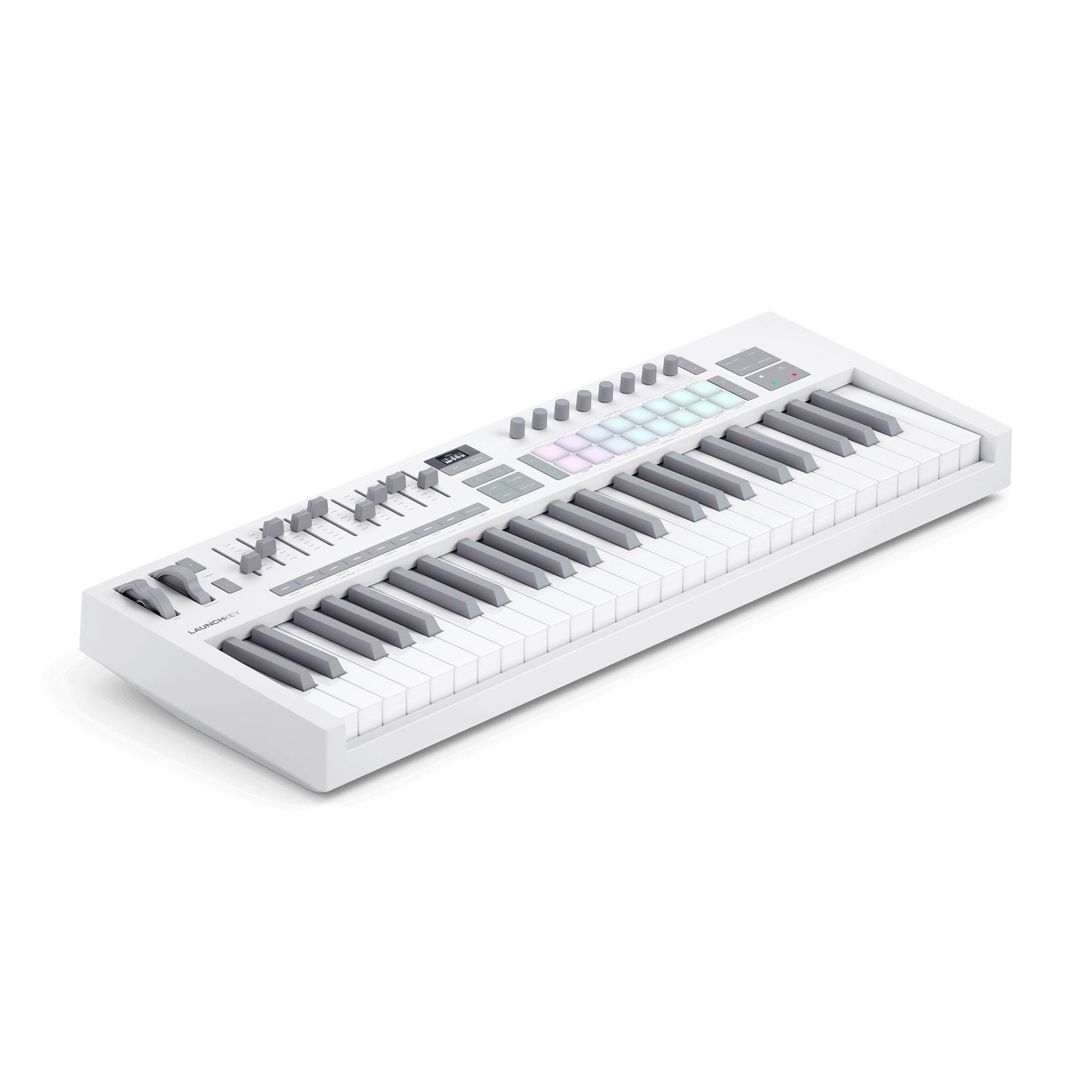 Controlador midi Novation Launchkey 49 MK4 - White foto 4