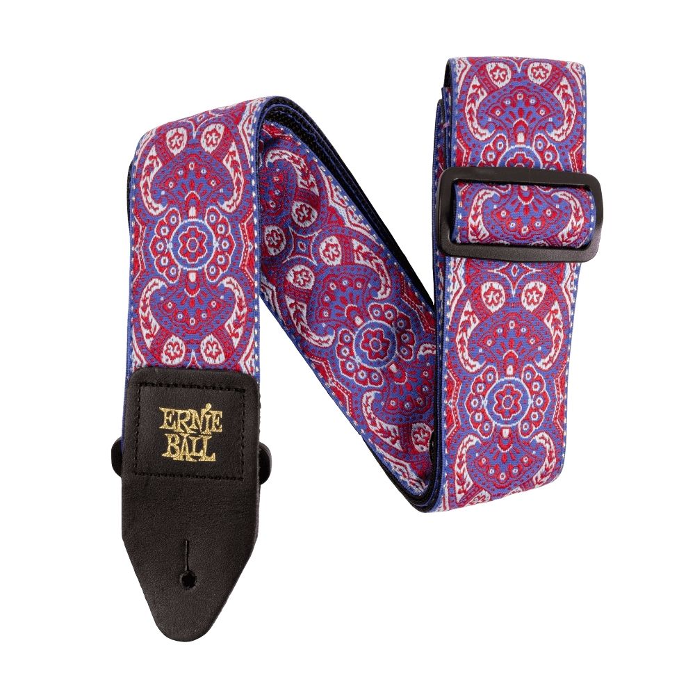 Correa de guitarra Ernie Ball Stretch Jacquard Paisley Dream
