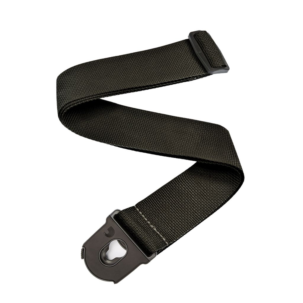Correa para guitarra Daddario Planet Lock PWSPL200 color Negro