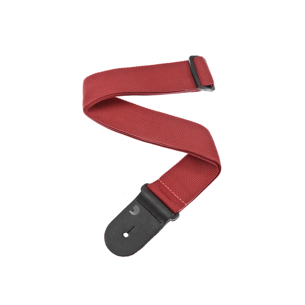 Correa para guitarra Daddario PWS-101 color Rojo