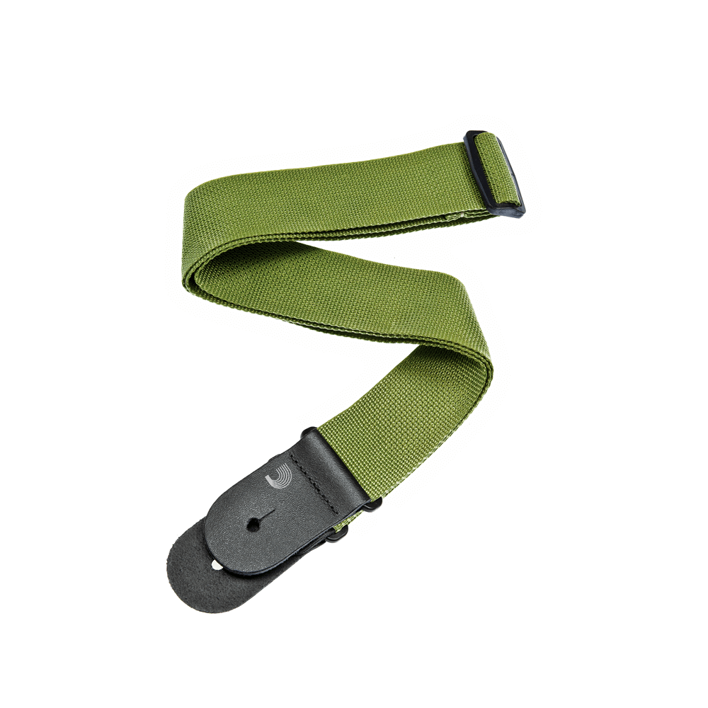 Correa para guitarra Daddario PWS-107 color Verde
