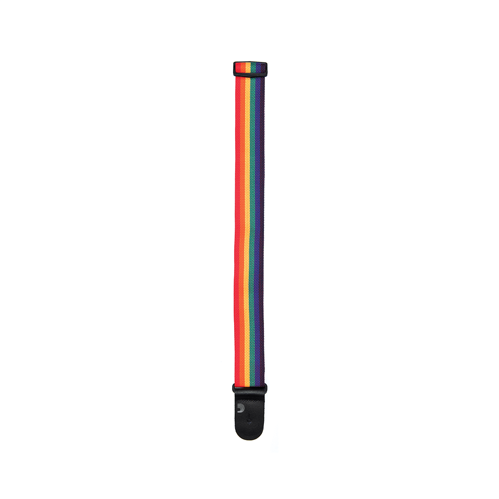 Correa para guitarra Daddario PWS-111 color Arcoíris foto 3