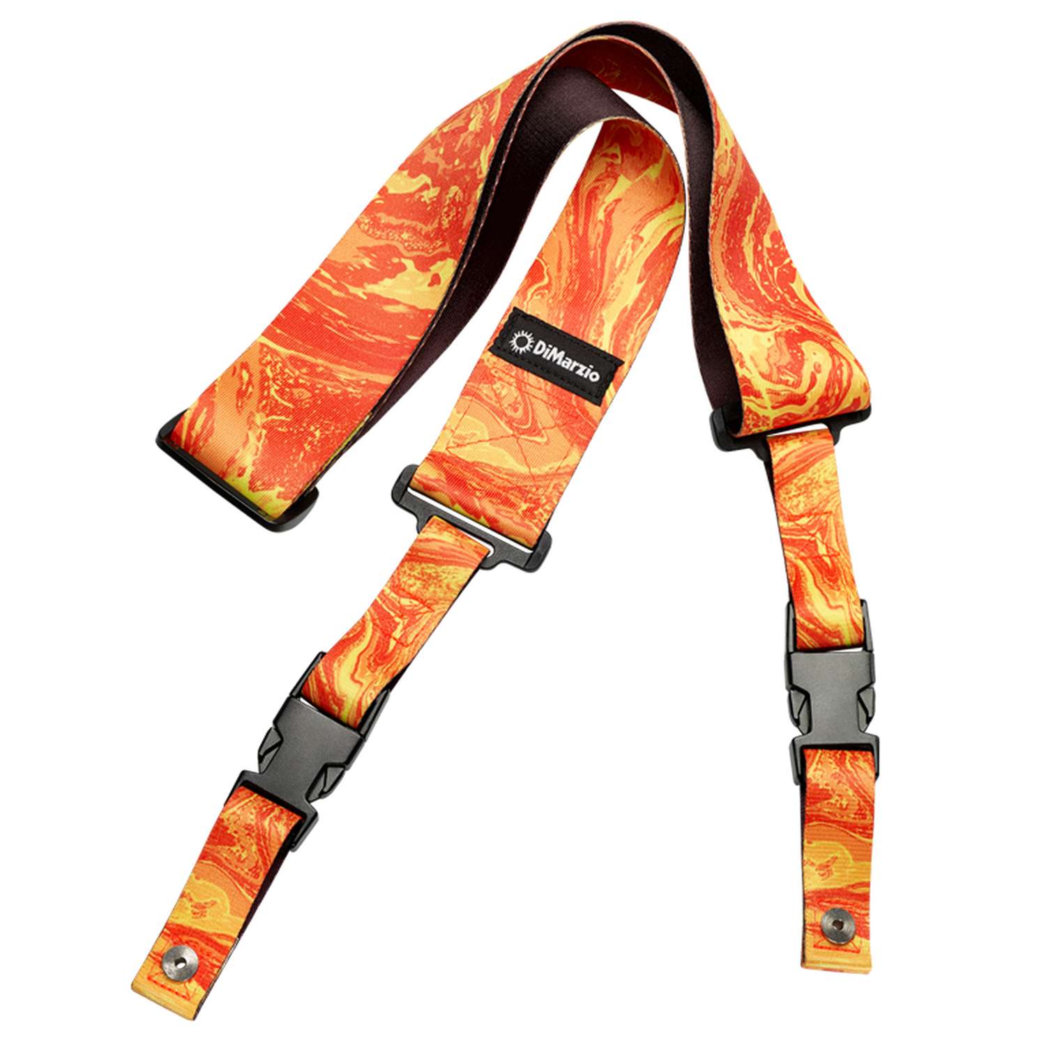 Correa para guitarra Dimarzio con sistema Cliplock DD2245 Orange Univese