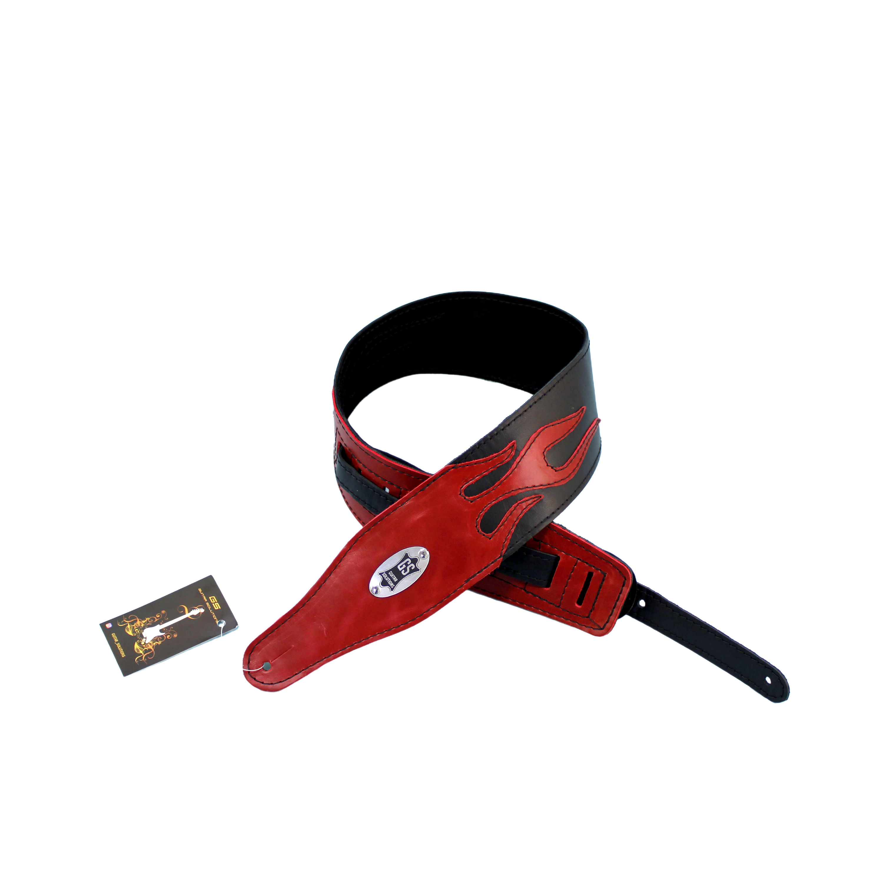 Correa para guitarra eléctrica de cuero Guitar Solutions WCST-FL