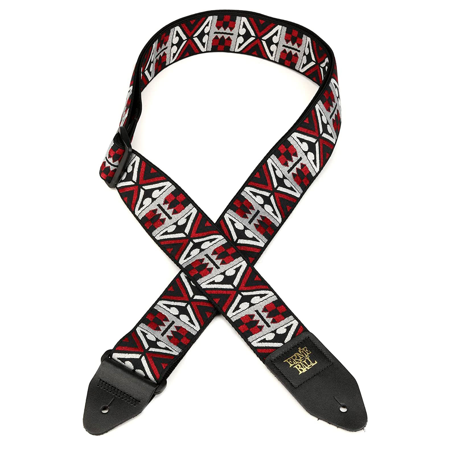 Correa para guitarra Ernie Ball Jacquard Strap P05339 Primal Red foto 2