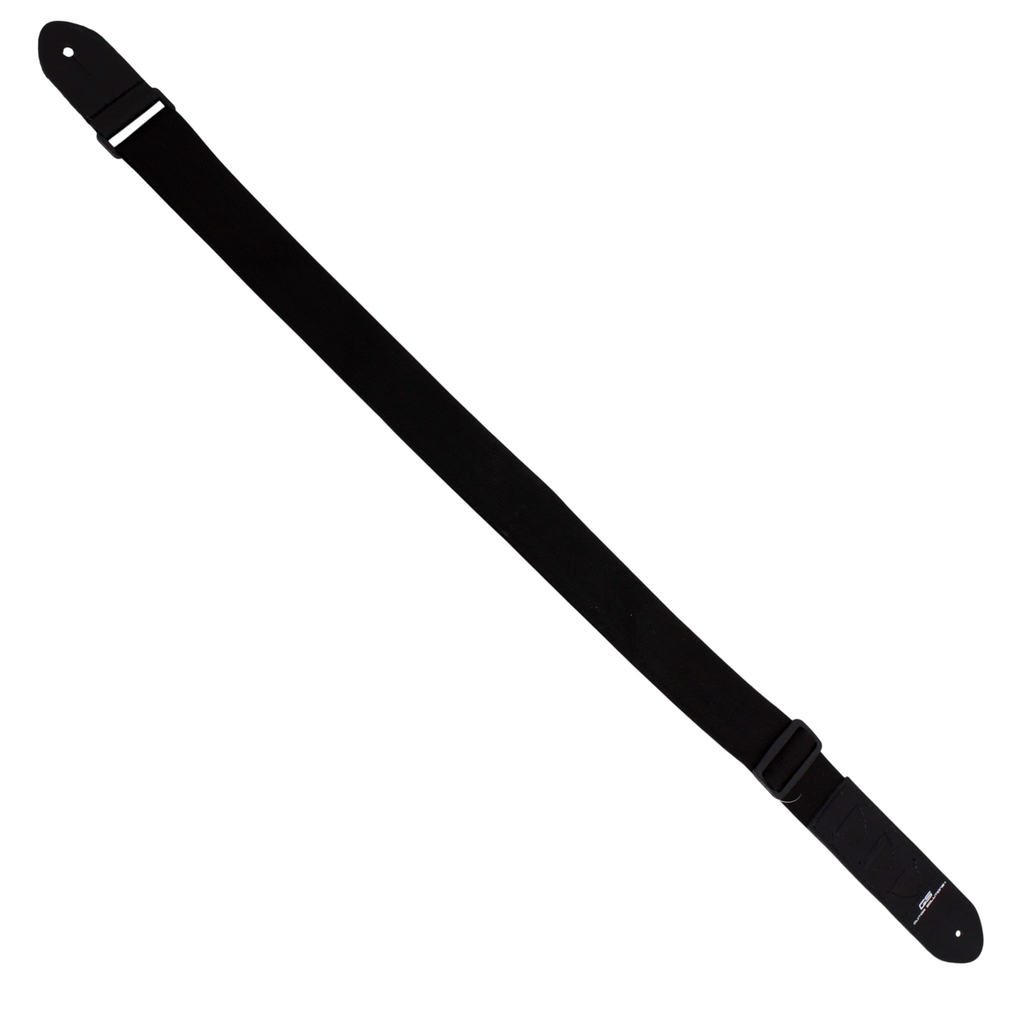 Correa para guitarra Guitar Solutions para uñetas color negro GS01-BK PU