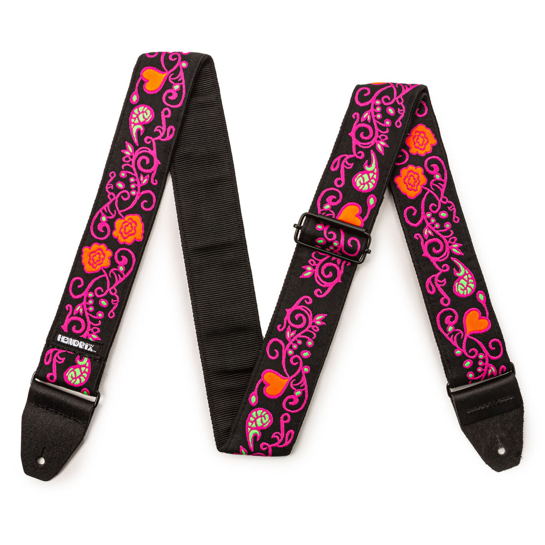 Correa Para Instrumento Dunlop Jimi Hendrix Blacklight JH22 - Monterey Pink