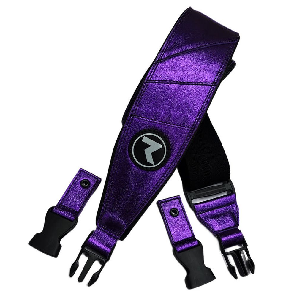 Correa Raven Straps con cliplock Silva 2,5" Metallic Purple