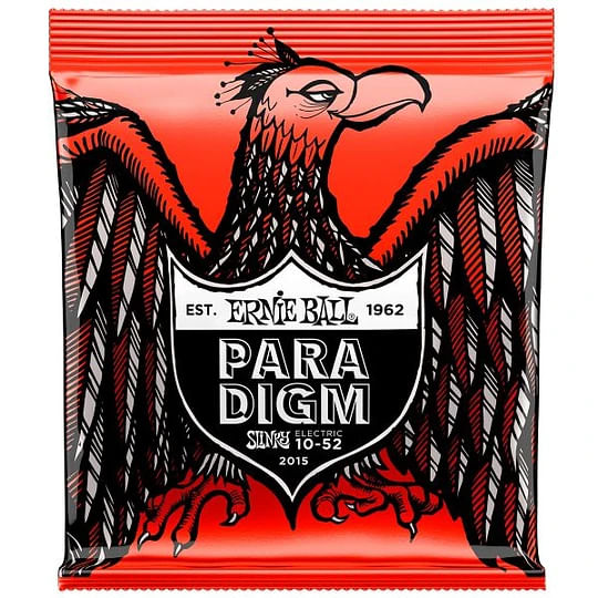 Cuerdas de guitarra eléctrica Ernie Ball P02015 Slinky Paradigm 10-52