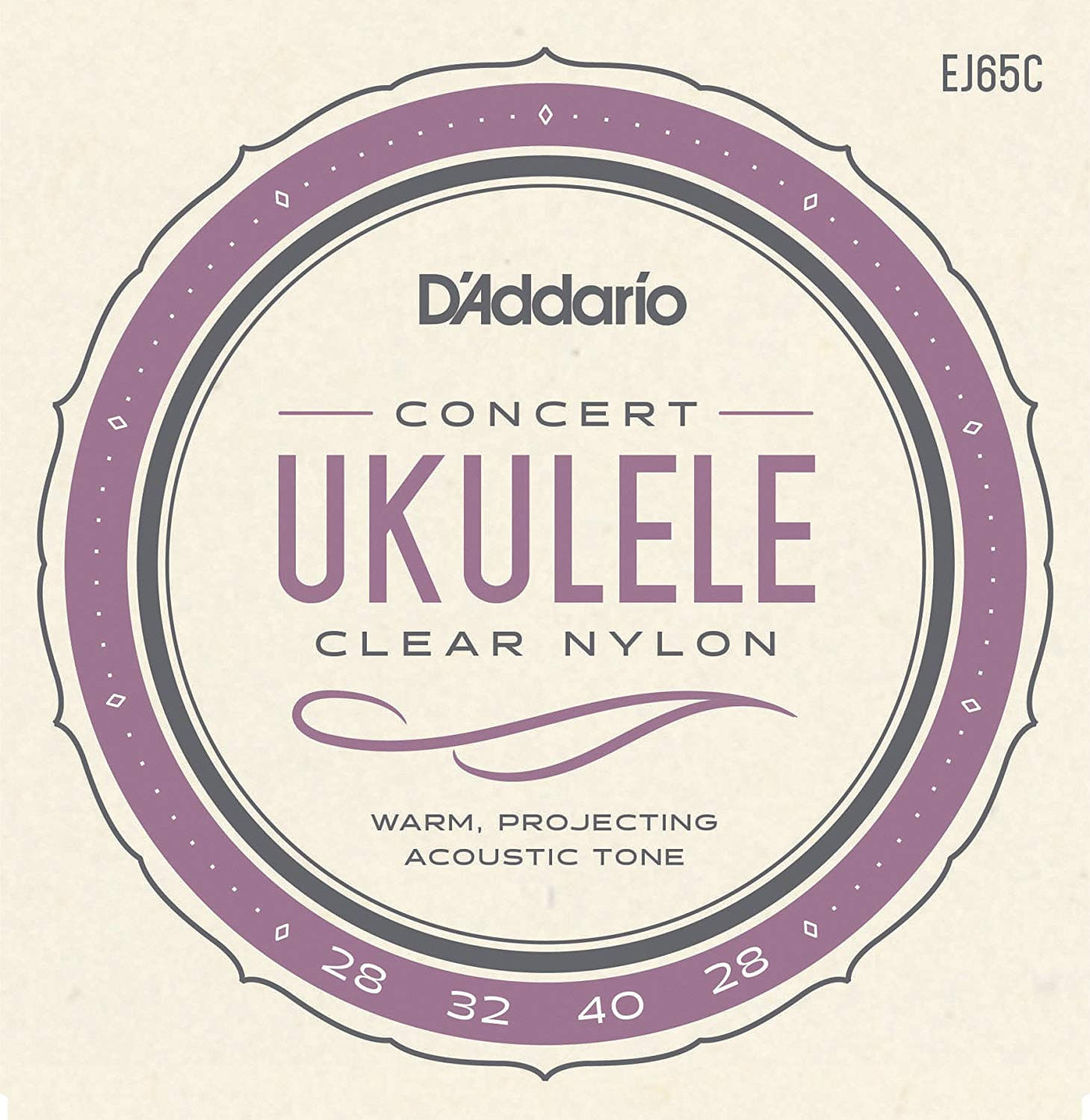 Cuerdas de Ukelele Concierto D'Addario EJ65C