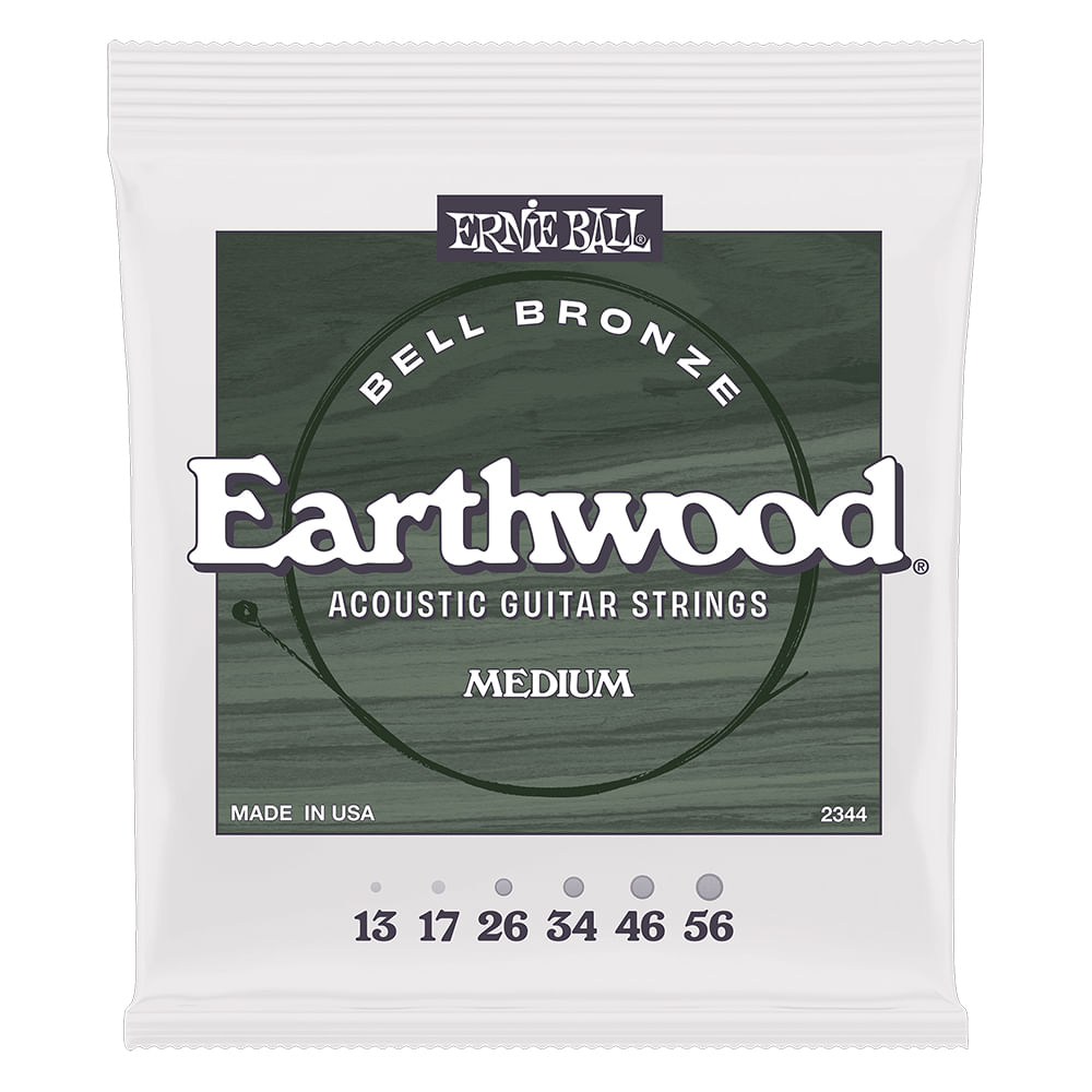 Cuerdas Guitarra Acústica Ernie Ball EarthWood P02344 - 13-56