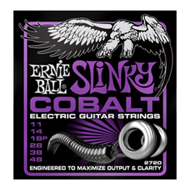Cuerdas guitarra eléctrica Ernie Ball P02720 COBALT PWR SLINKY