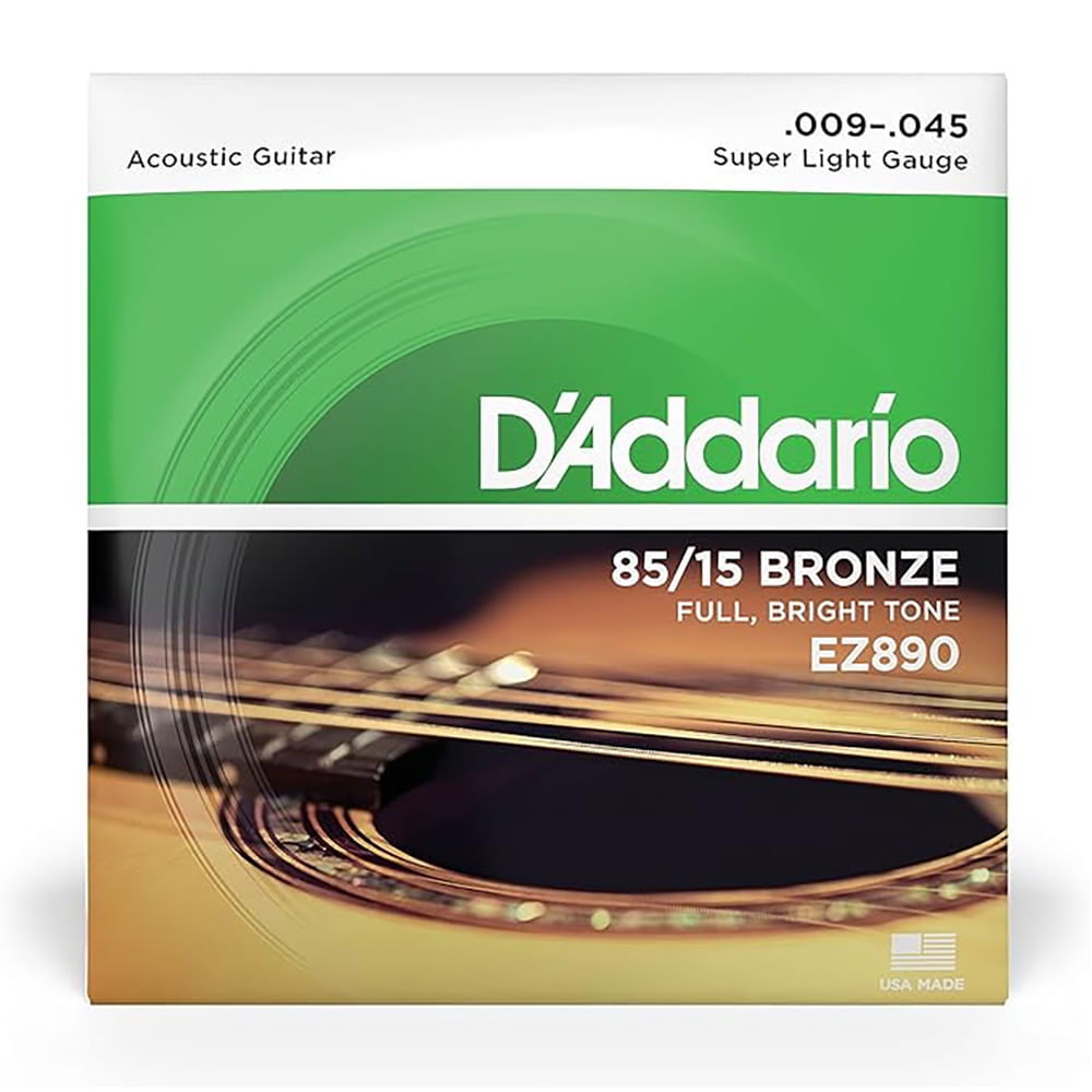 Cuerdas Para Guitarra Acústica Daddario EZ890 09-45