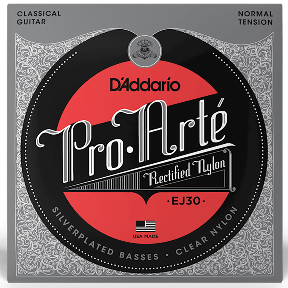 Cuerdas Para Guitarra Clásica Daddario EJ30, Nylon