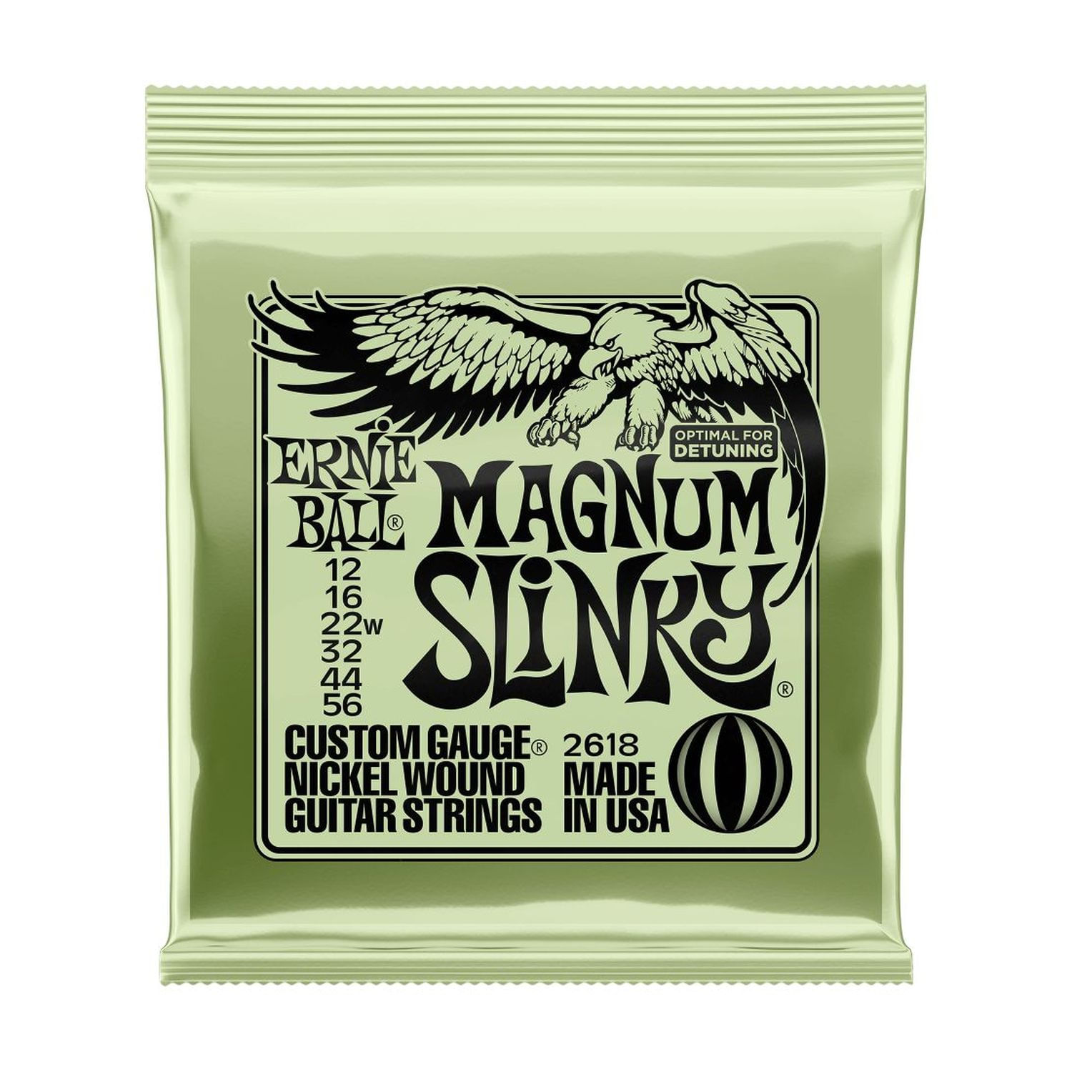 Cuerdas para guitarra eléctrica Ernie Ball 12-56 Magnum Slinky P02618