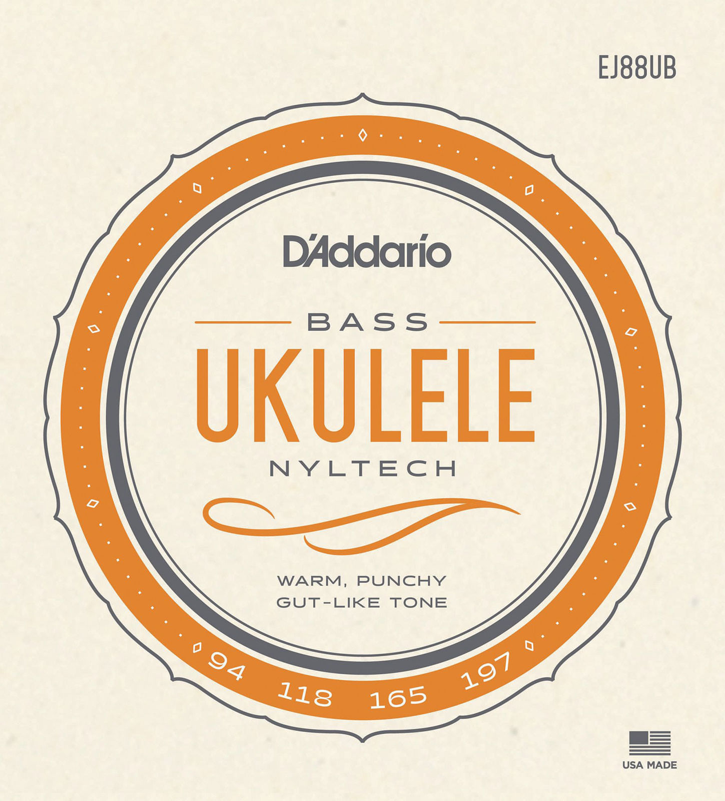 Cuerdas para Ukelele Bass D´Addario Nyltech EJ88UB