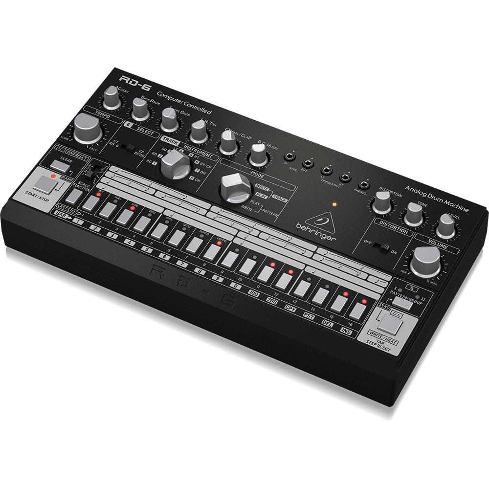 Drum Machine Con Secuenciador Behringer RD-6-BK foto 3
