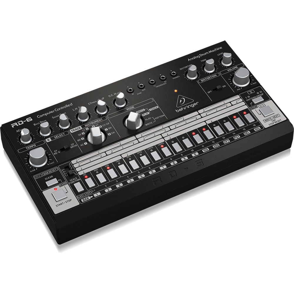 Drum Machine Con Secuenciador Behringer RD-6-BK foto 4