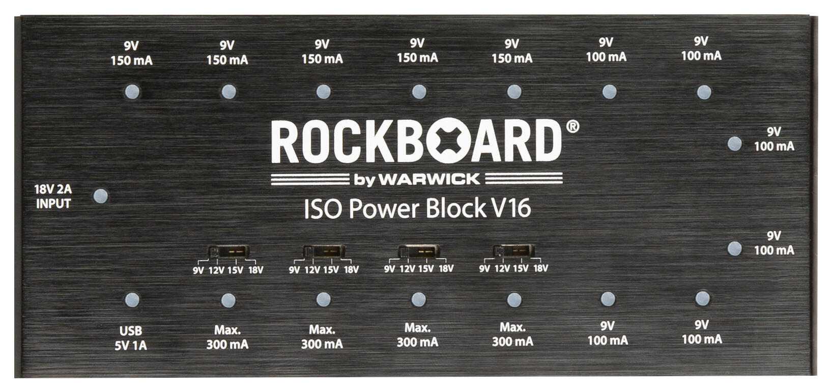 Fuente de poder Rockboard ISO Power Block V16 foto 2