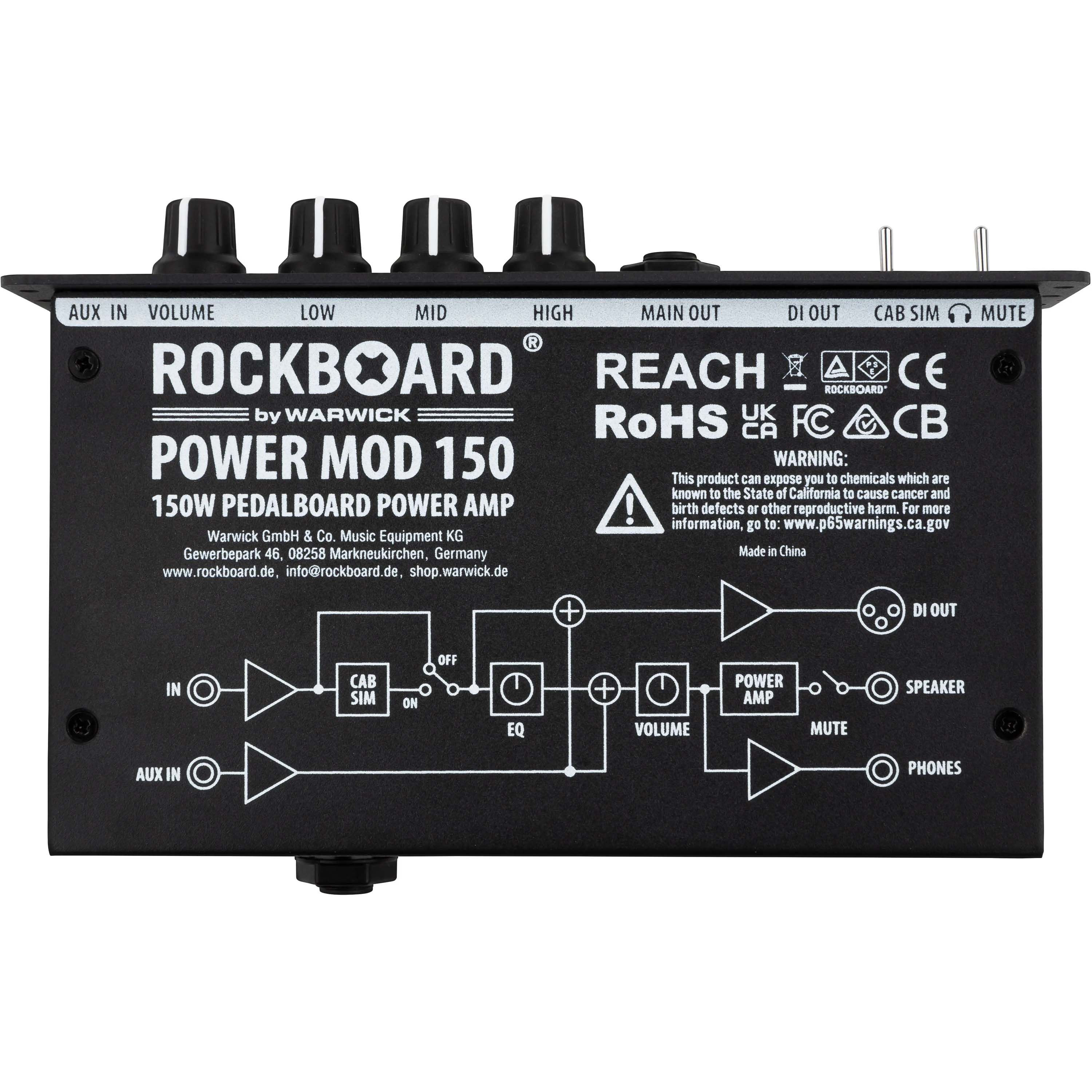 Fuente de poder Rockboard MOD 150 W foto 4