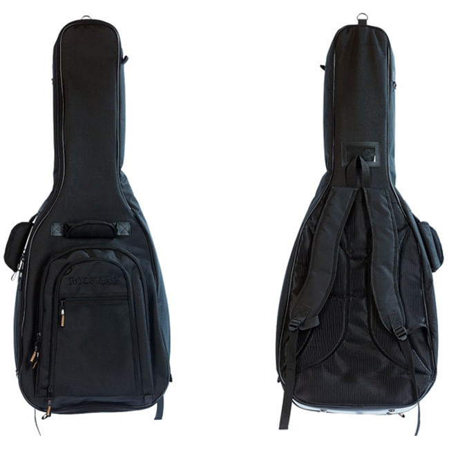 Funda de guitarra acústica Rockbag RB20448B color black