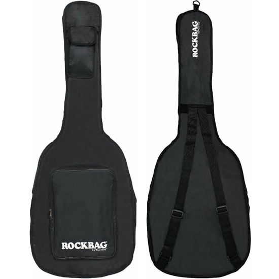 Funda de guitarra folk Rockbag RB20529B color negro