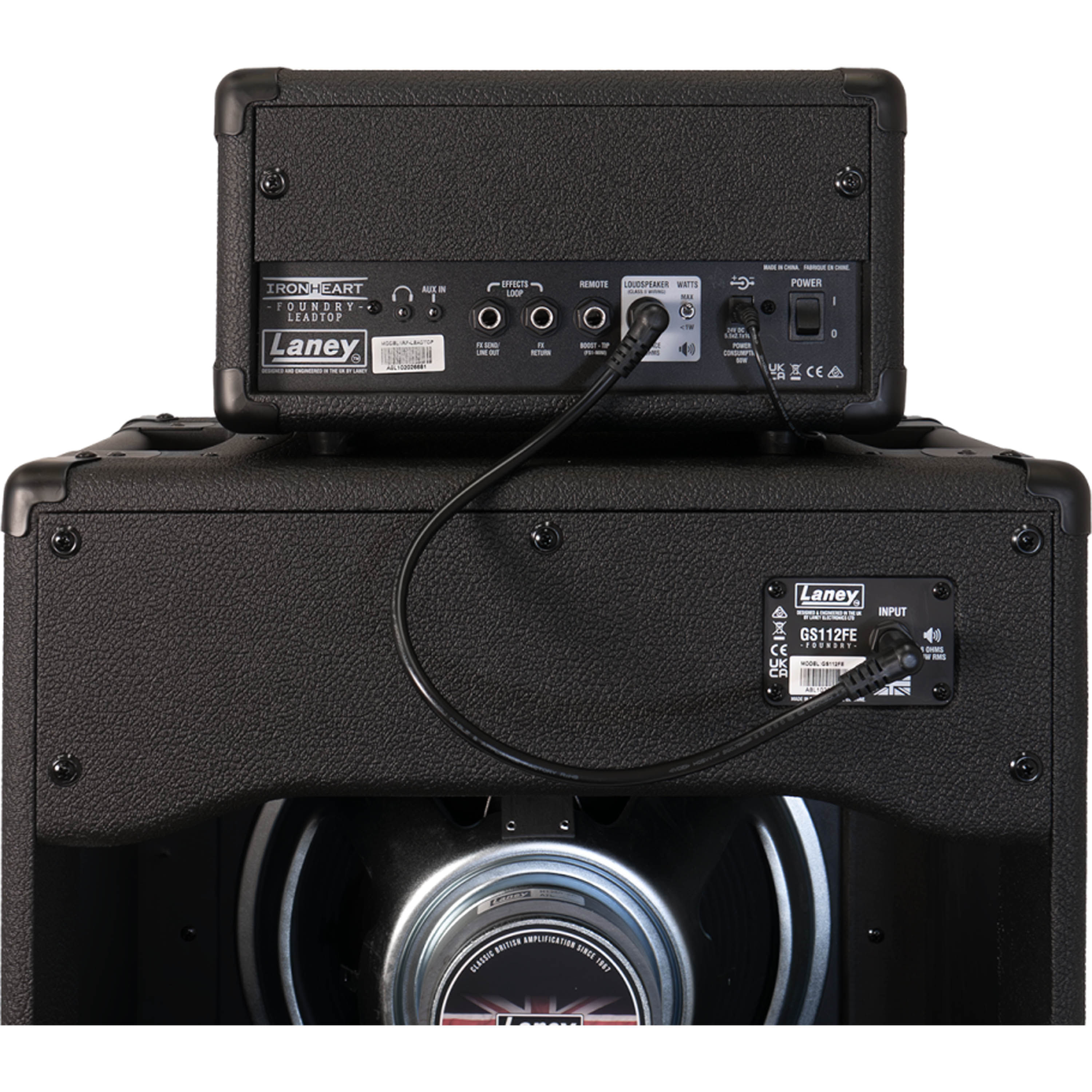Gabinete y cabezal Laney Ironheart IRF-LEADRIG112 60 Watts RMS foto 5