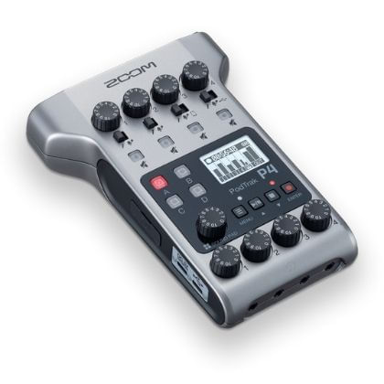 Grabadora portatil (grabador de podcast) Zoom Podrtrak P4 foto 2