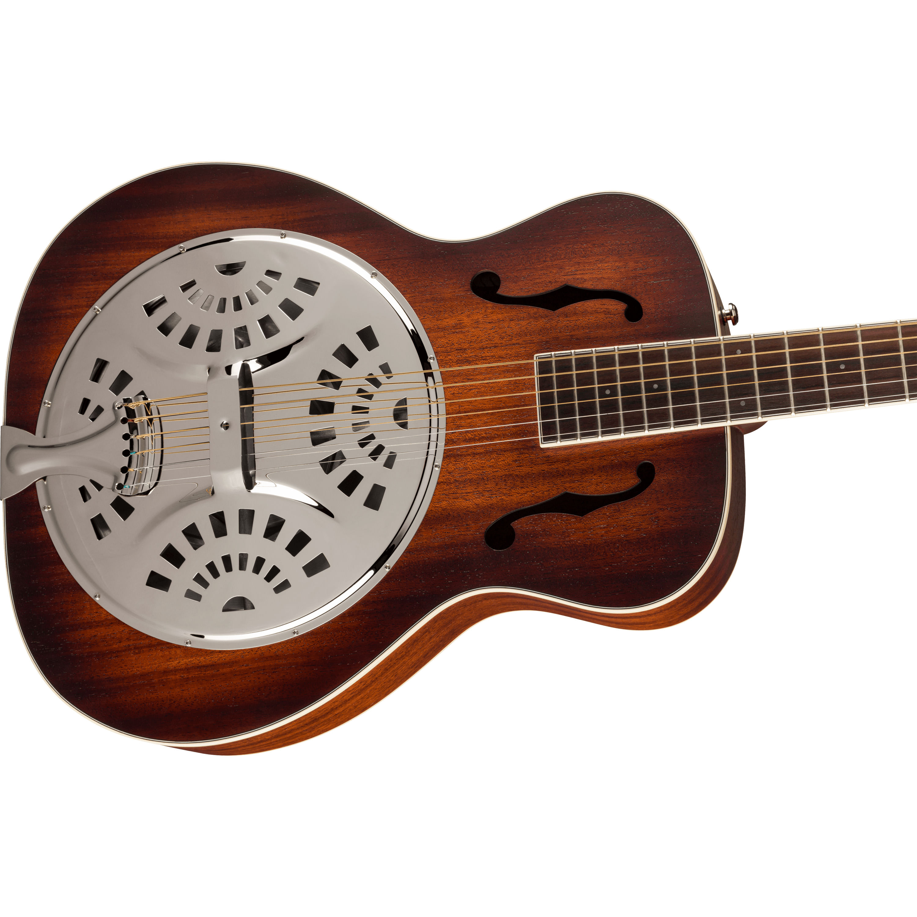 Guitarra acústica Fender PR-180E Resonator - Aged Cognac Burst foto 3