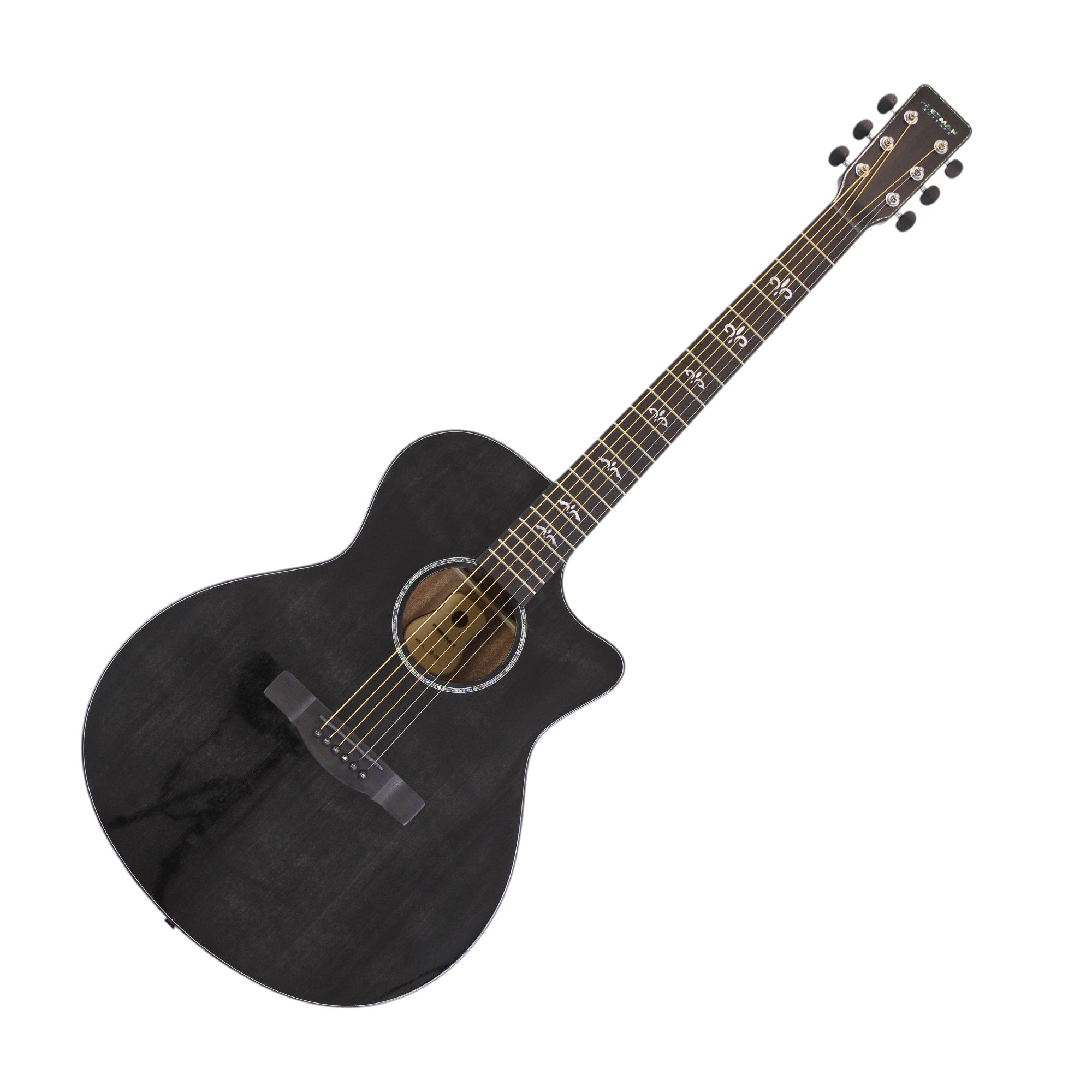 Guitarra Acústica Dreadnought Freeman D-70 - Negro