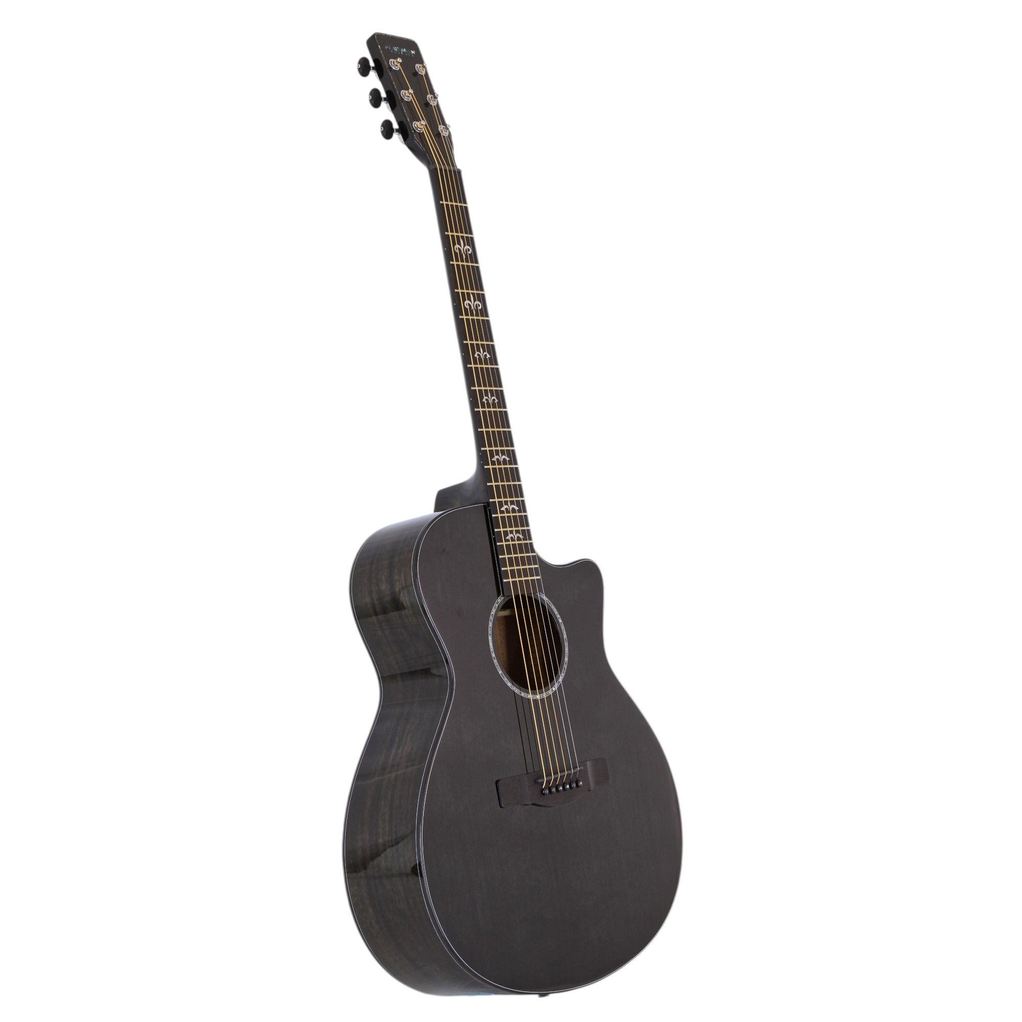 Guitarra Acústica Dreadnought Freeman D-70 - Negro foto 2
