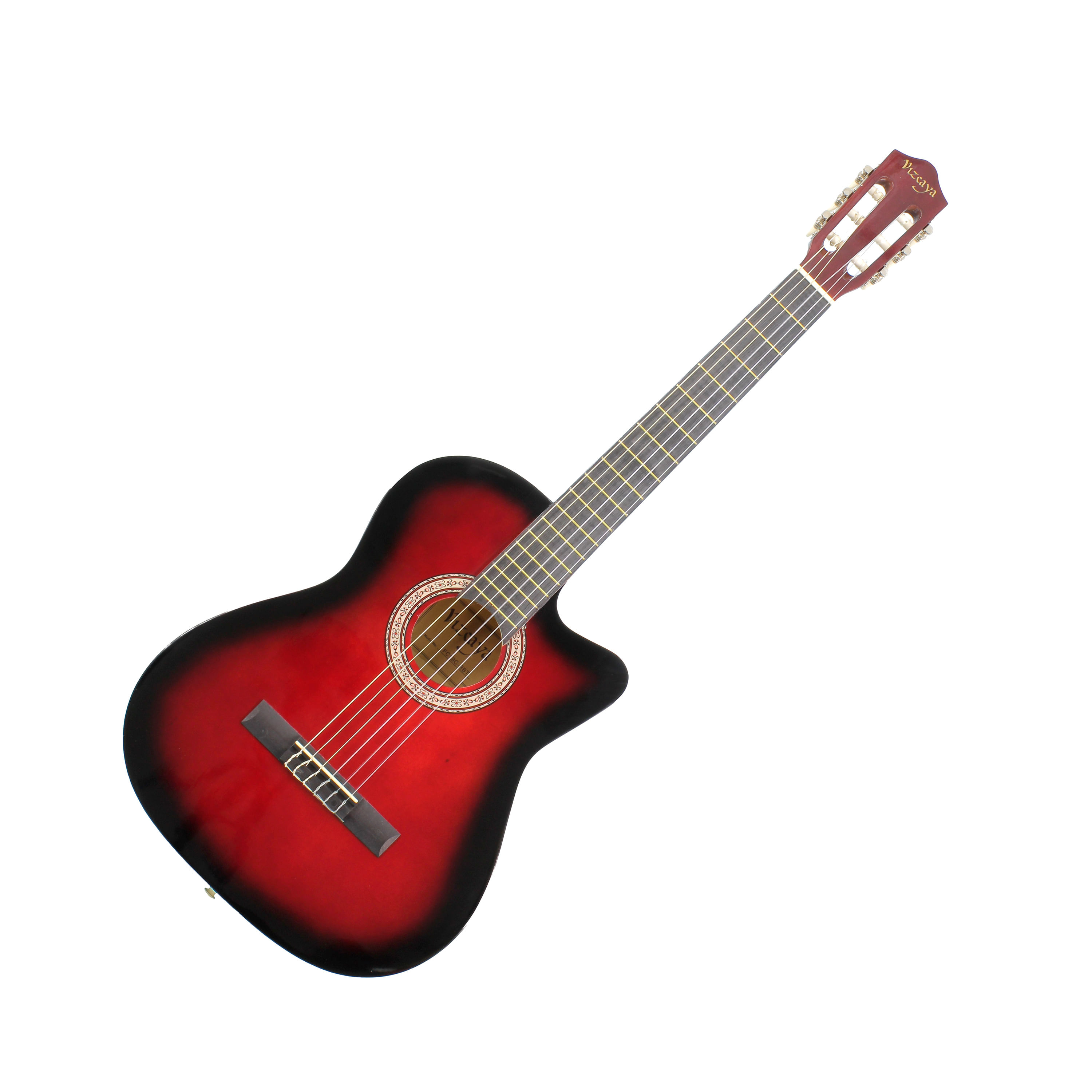 Guitarra acústica Vizcaya 4/4 con cutaway FC-39CN RBT CW