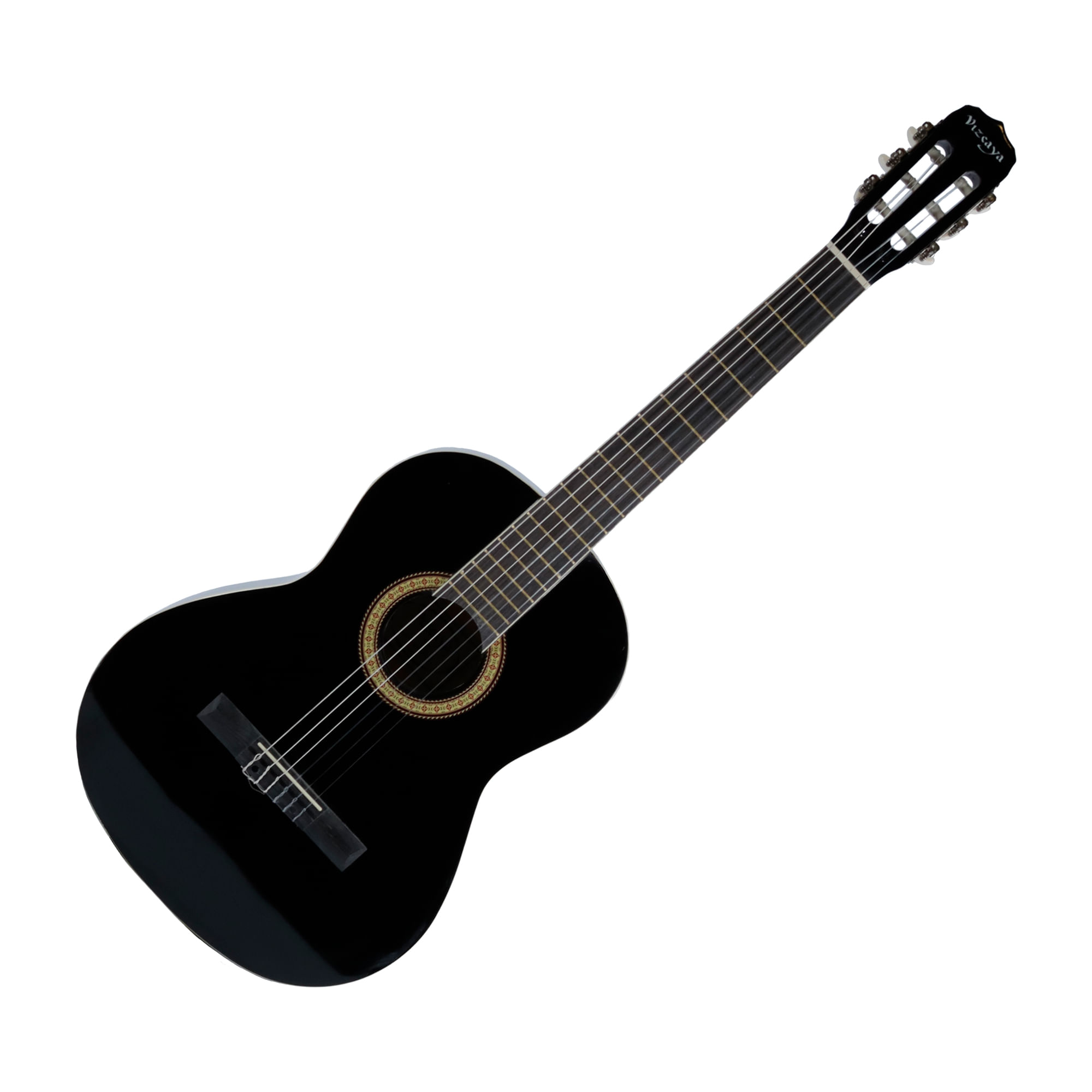 Guitarra Clásica Vizcaya 4/4 ARCG44 BK- Negra