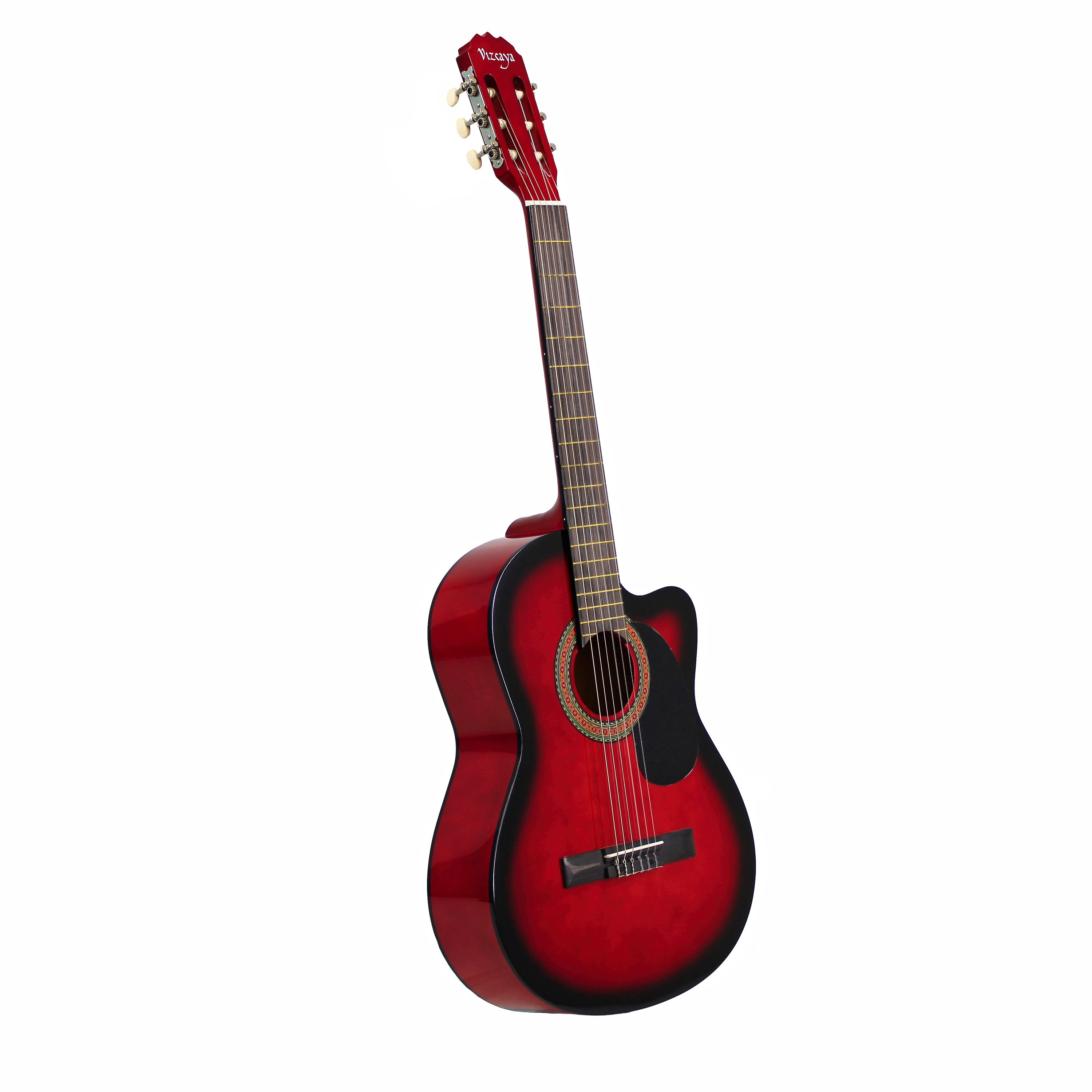 Guitarra Clásica Vizcaya 4/4 ARCG39-RB - Red Burst foto 2