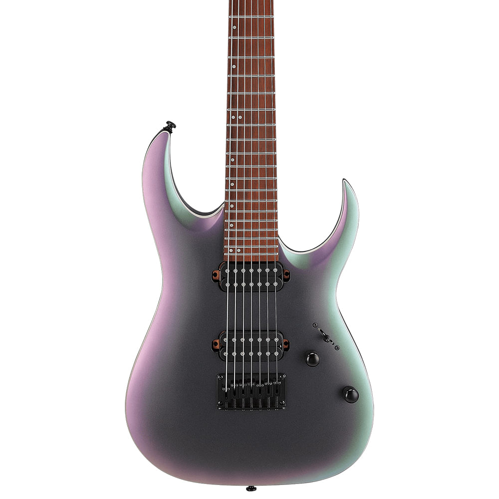 Guitarra Eléctrica 7 Cuerdas Ibanez RGA Standard RGA742EX BAM - Black Aurora Burst Matte foto 2