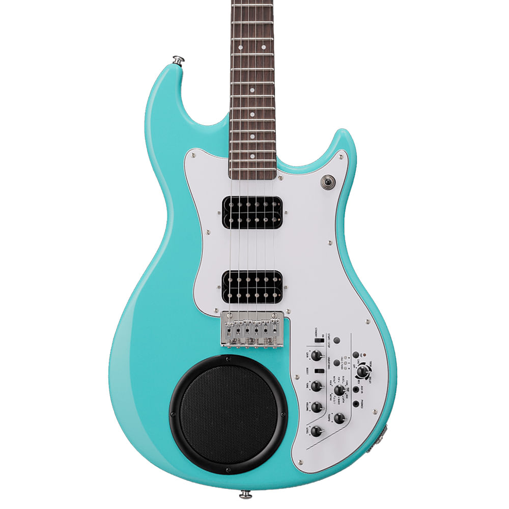 Guitarra Eléctrica Con Altavoz Incorporado Vox APC-2 - Aqua Green foto 2