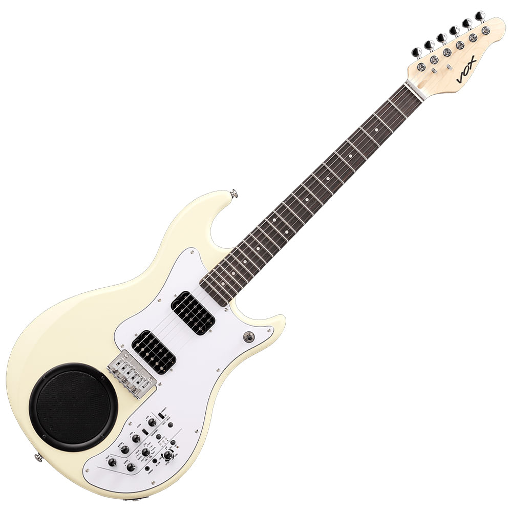 Guitarra Eléctrica Con Altavoz Incorporado Vox APC-2 - White