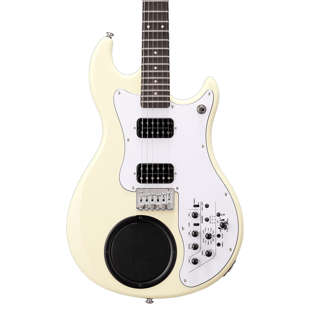 Guitarra Eléctrica Con Altavoz Incorporado Vox APC-2 - White foto 2