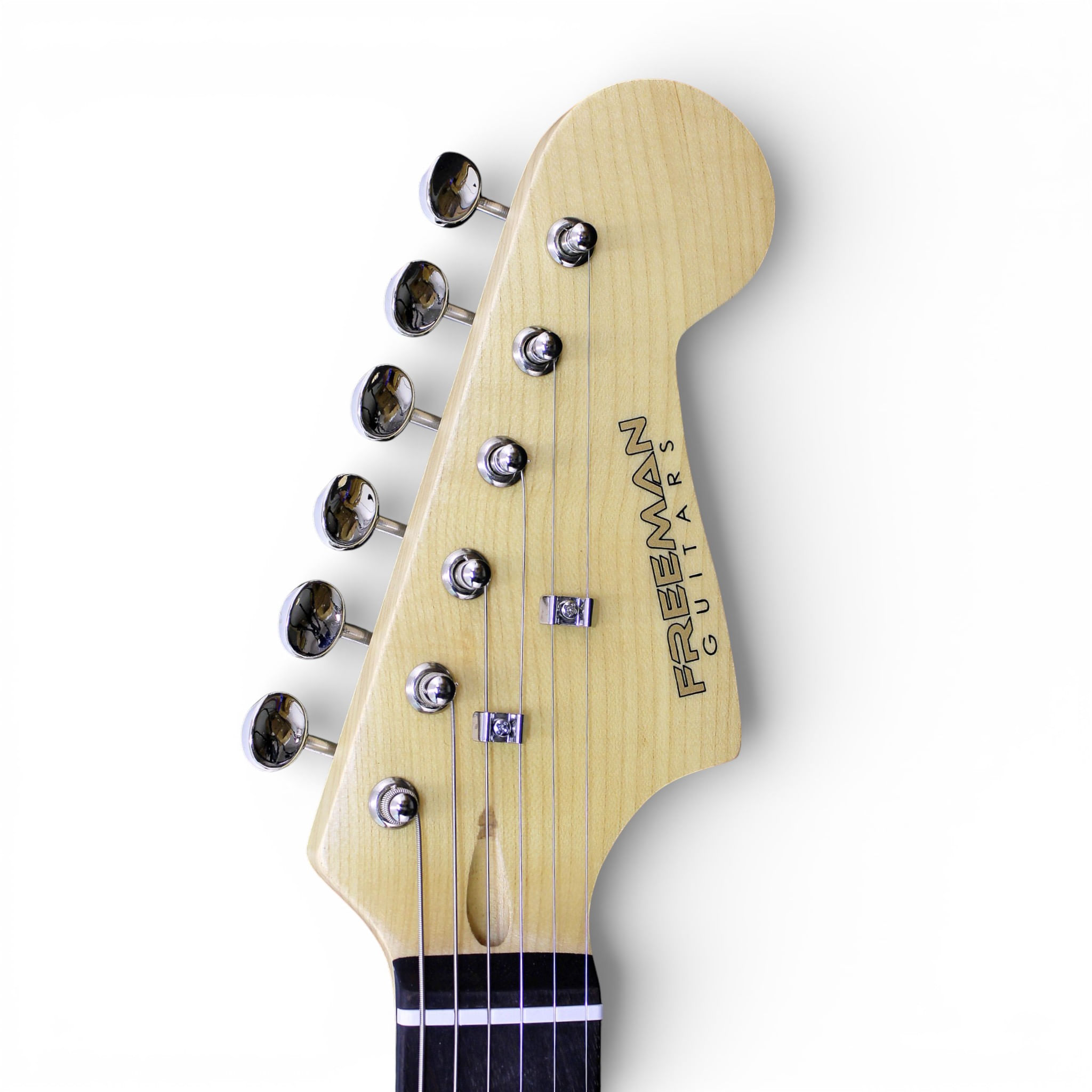 Guitarra Eléctrica Freeeman Jazzmaster- 3 Tone Sunburst foto 5