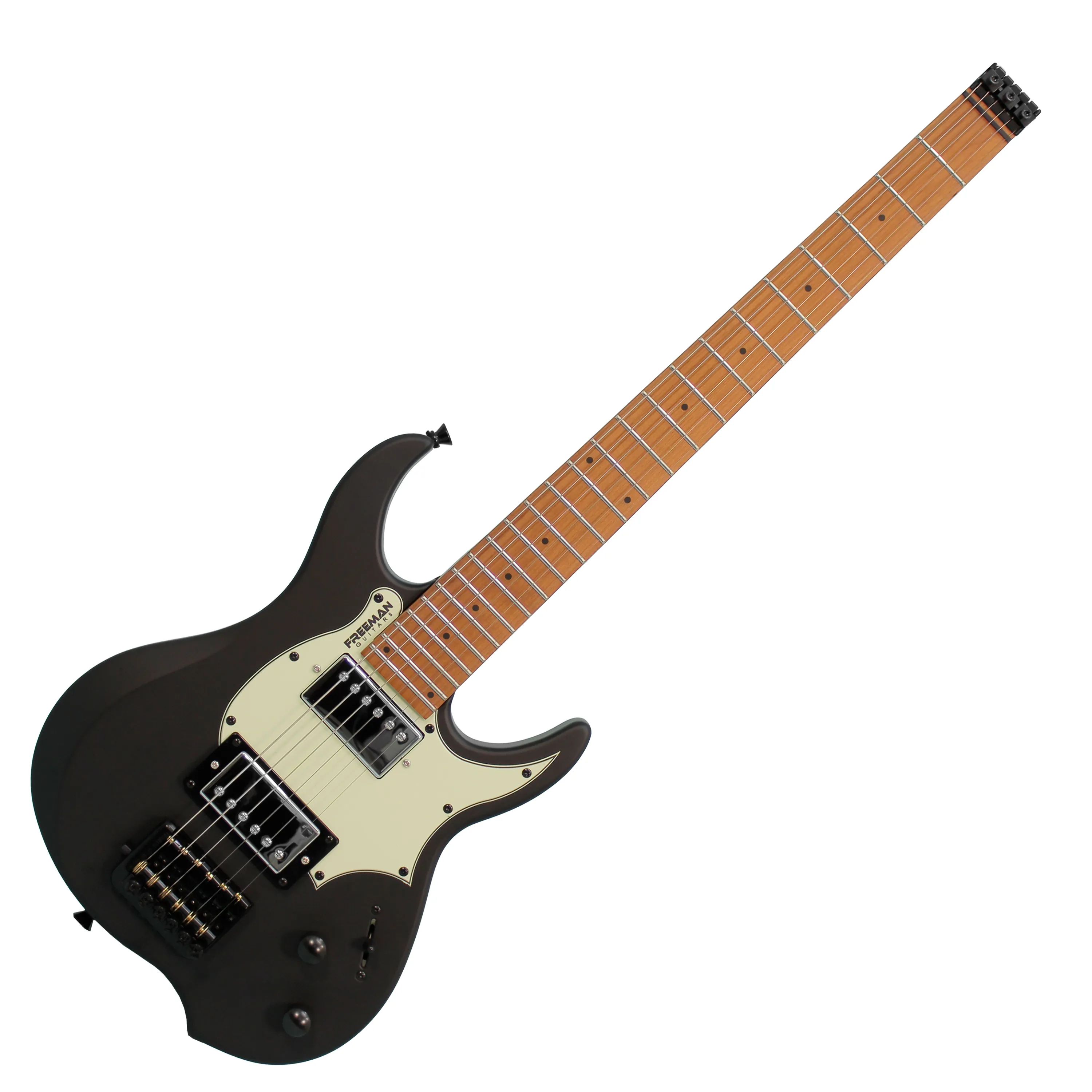 Guitarra Eléctrica Freeman Headless HG10 - Satin Black