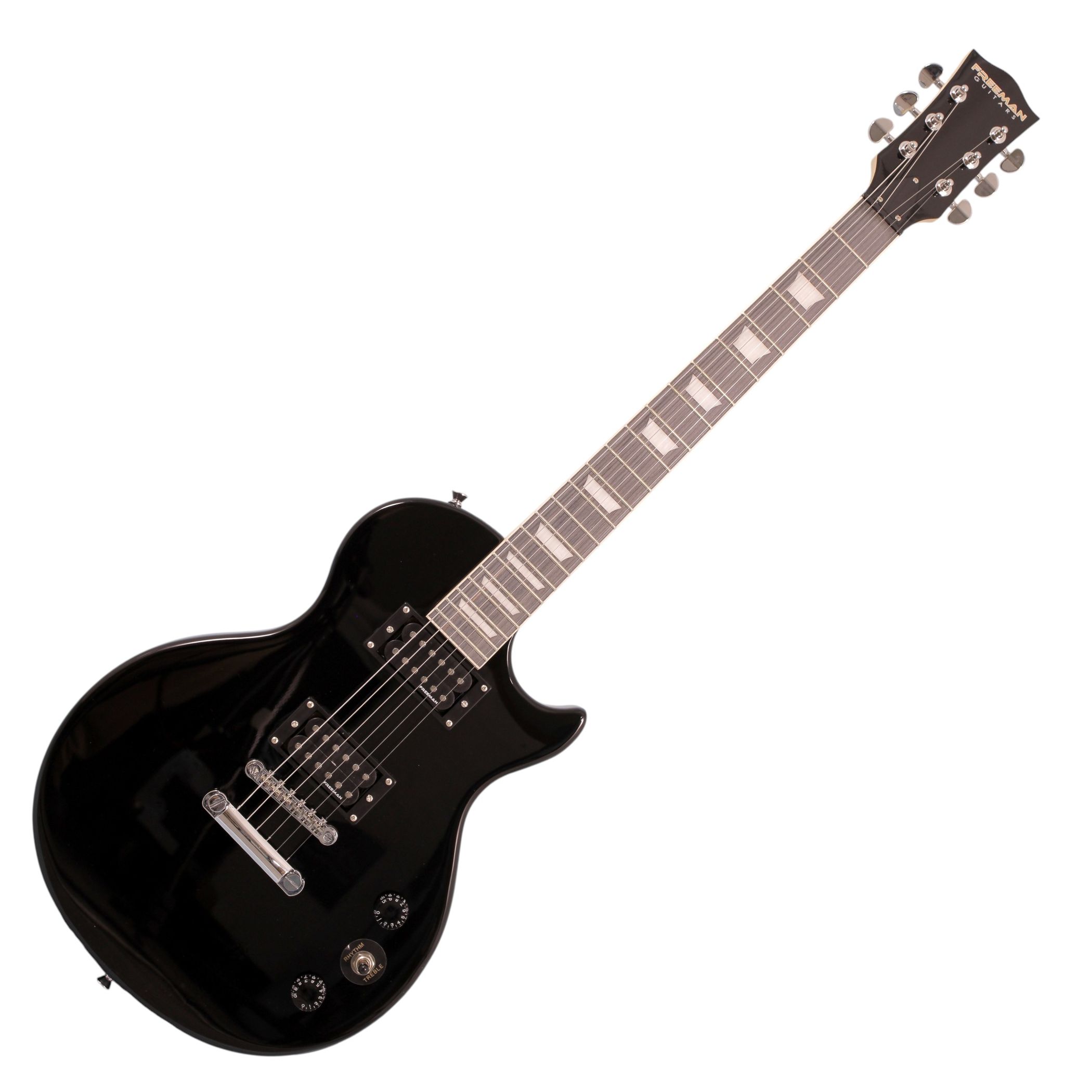 Guitarra eléctrica Freeman LP SLP-100 Negra